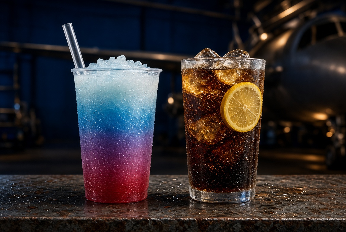 Bebidas e Ice
