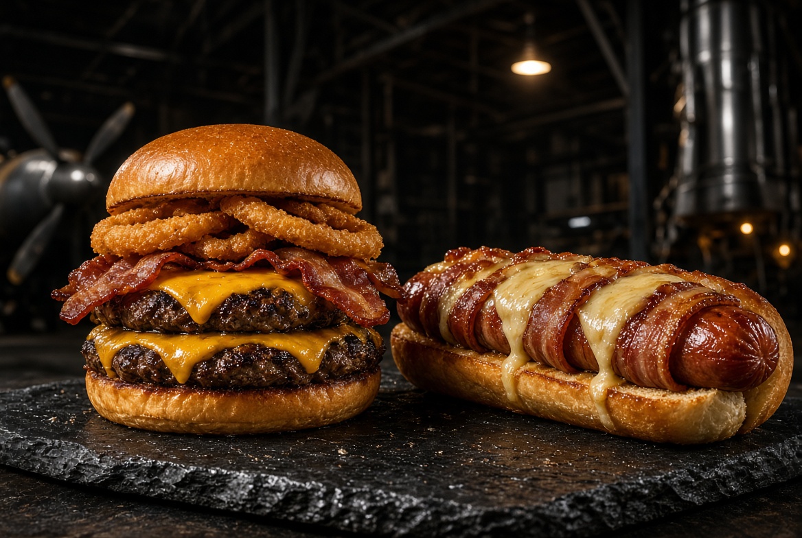 Hamburguesas y Hot Dogs