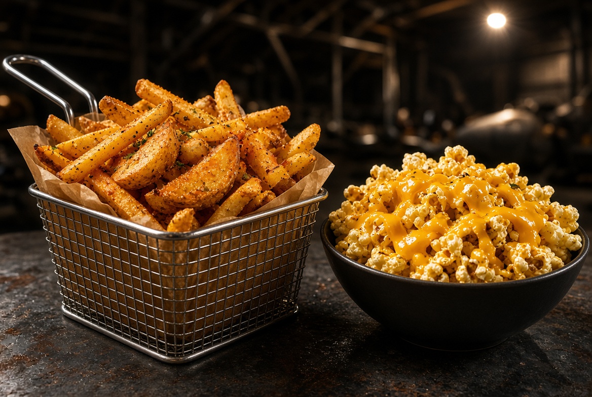 Papas y Palomitas
